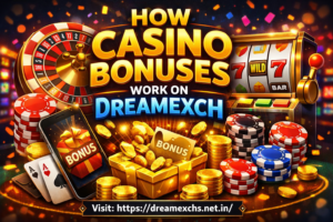 Read more about the article How Casino Bonuses Work on Dreamexch