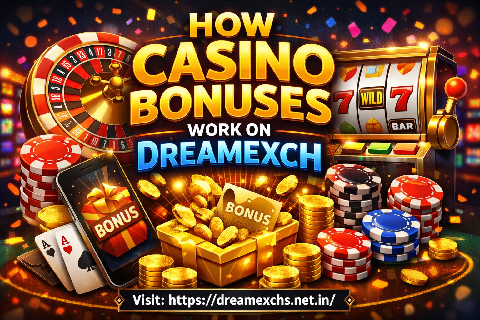 Read more about the article How Casino Bonuses Work on Dreamexch