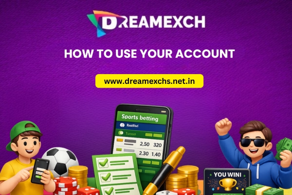 How to Use Your Dreamexch Account